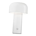 thumbnail image 4 of DOLITY Modern Mushroom Lamp Decoration Creative Rechargeable LED Gift Metal Nordic 1800 White, 4 of 9