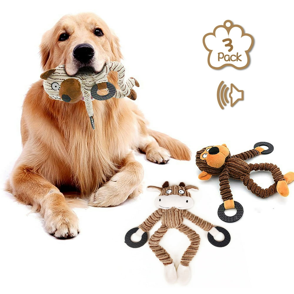 Squeaky Toys for Puppies, Toy Dog Chew Toy for Teething Chewing and