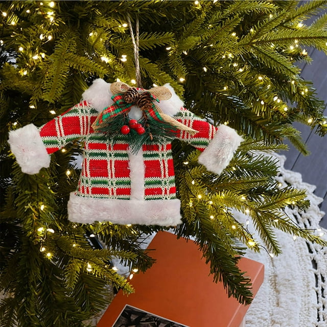 Suncoda Fabric Pendant , Décorations de Noël Tissu Doux Pendant