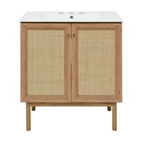 Swiss Madison Sm-Bv664-3 Classe 30" Free Standing Single Basin Vanity Set - Golden Oak /