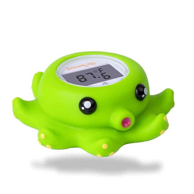 Baby Bath Thermometer with Room Temperature(℃/℉) Fahrenheit and Celsiu