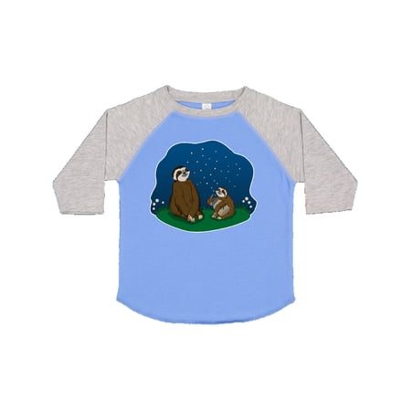

Inktastic Fireflies with Summer Sloths Gift Toddler Boy or Toddler Girl T-Shirt