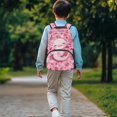 thumbnail image 3 of Uorisanigo Strawberry Axolotl School Backpack 17 inch for Preschool Elementary, Casual Basic Bookbag with Side Mesh Pockets, Ideal for Boys Girls Ages 5-12 Daily Use, 3 of 7