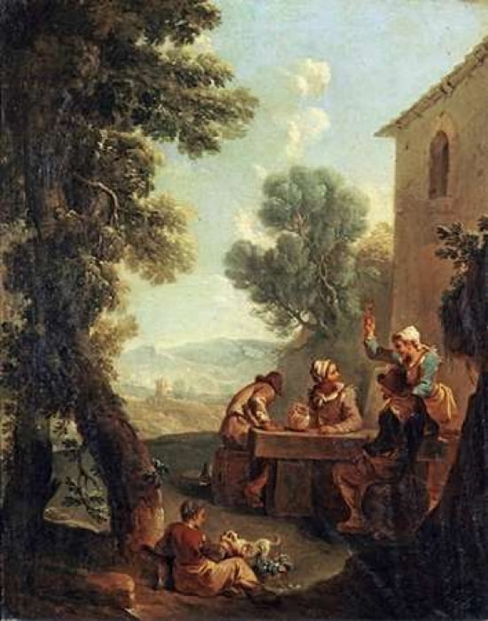 Peasants Drinking B