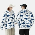 thumbnail image 6 of Fotbe Cute Cartoon Dinosaurs Men's Women's UPF 50+ Sun Protection Jacket Hooded Cooling Shirt with Pockets Hiking Outdoor Performance-3X-Large, 6 of 9