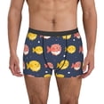 thumbnail image 1 of Fotbe Cute Puffer Fish Calzoncillos Tipo Boxer con Bolsa de Soporte Total para Hombre, X-Temp Fresco, Transpirable y de Secado Rápido-XX-Large, 1 of 5