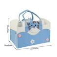 thumbnail image 2 of Diaper Caddy Organizer,Portable Nappy Storage Bag,Wipes Dispenser Holder,Foldable Changing Station,Multifunctional Nursery Organizer For Diapers,Toys,Bottles, 2 of 5