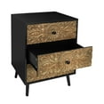 Furvclv Dresser For Bedroom, 3Drawer Solid Wood Dresser Chest