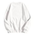 thumbnail image 4 of KHONTS Hanging with My Boos Sweatshirt for Women Just Hangin with My Little Boos Halloween Pullover Tops White M, 4 of 5
