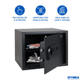 thumbnail image 4 of Caja Fuerte Biométrica Mediana STYRKA Caja de Seguridad Con Huella y Pin Numérico Color Negro, 4 of 8