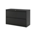 thumbnail image 2 of Alera Lateral File, 2 Legal/Letter-Size File Drawers, Black, 42" x 18.63" x 28", 2 of 7