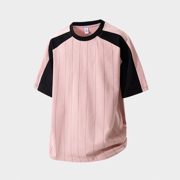 Baseball T Shirts for Men Short Sleeve Crewneck Tees Tops Mens Casual Color Block Pullover Slim Breathable Athletic Workout Tshirts Shirt