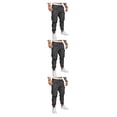 thumbnail image 1 of Pantalones de hombre Qarigey lavables con cordón cintura media para viajes en casa pantalón largo, 1 of 6