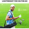 thumbnail image 6 of MAZEL Lightweight Golf Bag for Men – Easy to Carry Golf Clubs Bag with Shoulder Strap,Pitch n Putt Golf Stand Bag for Driving Range,Par 3 and Executive Courses - Fit Up to 8 Clubs, 6 of 6