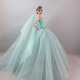 thumbnail image 5 of Elegante vestido de noche de princesa con cola grande, vestido de fiesta, traje de muñeca, el mejor regalo, 5 of 8