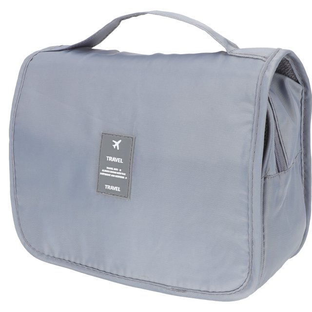 Sac de Toilette avec Poignée Grande Capacité Crochet Suspendu Imperméable Sac Cosmétique