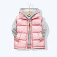 thumbnail image 2 of KTMKH Toddler Baby Winter Coat Boys Girls Vest Winter Warm Lightweight Vest Outerwear High Neck Cute Sleeveless Jacket for Kids 9-10 Years, 2 of 4