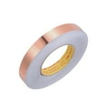 thumbnail image 4 of Uxcell Molding Trim Gap Sealing Tape 0.79" x 164ft Self Adhesive Home Decorative Trim Brushed Rose Gold Tone, 4 of 5