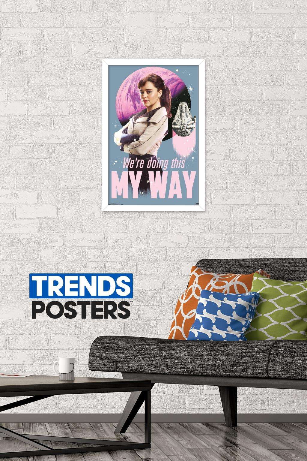 Star Wars: Solo - Qi'Ra Wall Poster, 14.725" x 22.375", Framed