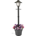 thumbnail image 2 of Patio Living Cape Cod 66001 - White - Single Coach Lantern Planter-Color:Black, 2 of 3