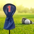 thumbnail image 3 of Funda de cuero PU shamjiam para cabeza de palo de golf azul 40x20x3 cm, 3 of 9