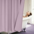 thumbnail image 6 of Inosoo Thick Waffle Weave Shower Curtain, 72"x 72" Luxury Hotel Quality, Purple, 6 of 12