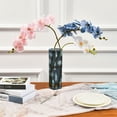 thumbnail image 3 of Winter Themed Cities Plastic Vase 11.8'' x 3.9'' Transparent Non Breakable Decorative for Family, 3 of 6