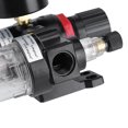 thumbnail image 4 of Air 1/4'' Air Filter Regulator Lubricator Water Pressure Compressor Moisture Trap Oil Separator, 4 of 8