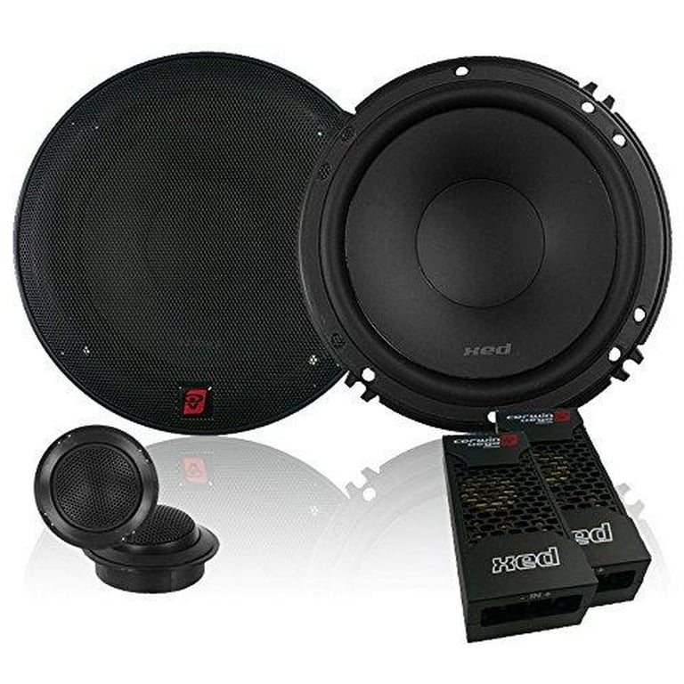CERWIN VEGA XED650C 6.5 Inch 300 Watts Max 2 Way Component Speaker
