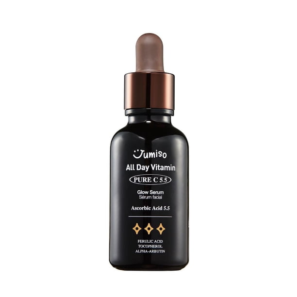 Sérum JUMISO All Day Pure C 5.5 Glow de 30 ml con extracto de aronia