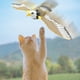 thumbnail image 1 of Fiudx Juguete Automático para Pájaros, Aleteo Realista, Juego Atractivo para Gatos, Entretenimiento En Interiores, Estimulación Mental y Física, Fácil Instalación, Tamaño 16,5 X 9 Pulgadas, 1 of 7
