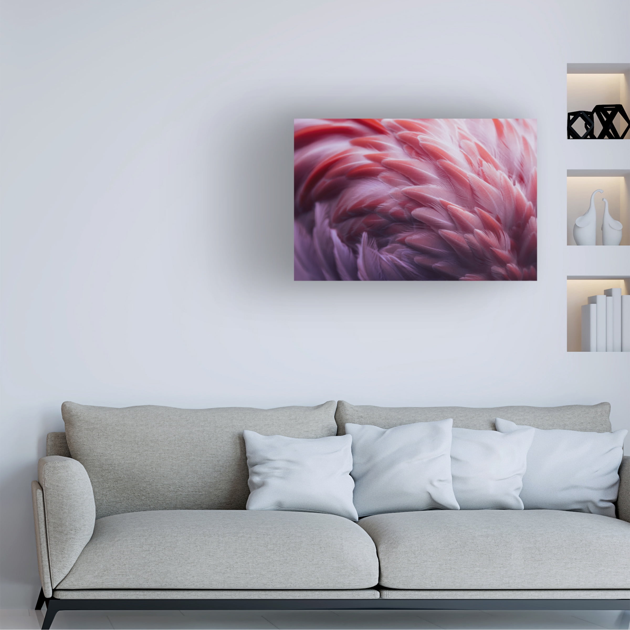 Angyalosi Beata 'Flamingo' Canvas Art