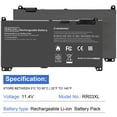 thumbnail image 6 of REPLACEMENT BATTERY FOR HP PROBOOK 440 450 470 G4 G5 Series RR03XL 851610-855, 6 of 6
