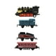 thumbnail image 1 of FELTECHELECTR Juego de 4 vehículos de juguete de aleación, tren de vapor retro, modelo de tren extraíble, juguetes para niños (negro), 1 of 6