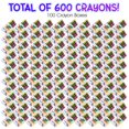 thumbnail image 2 of Juego a granel de Crayons ArtCreativity, 100 paquetes de 6 crayones para niños, 2 of 7