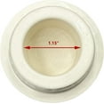 thumbnail image 3 of czcpp-Replace (2-Pack) Rubber Inground Pool Ladder Bumpers (White) - Fits 1.90” Swimming Pool, 3 of 4