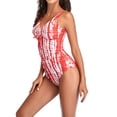 thumbnail image 4 of TIMIFIS Maillot de Bain une Pièce pour Femme, Contrôle du Ventre, Col en V, 4 of 7