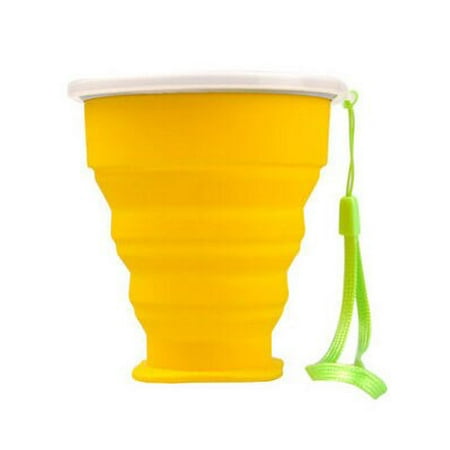 

3 Pcs Outdoor Portable Water Cup Can Be Folded Save Space Safe Healthy Environmentally Friendly Silicone Drinkware