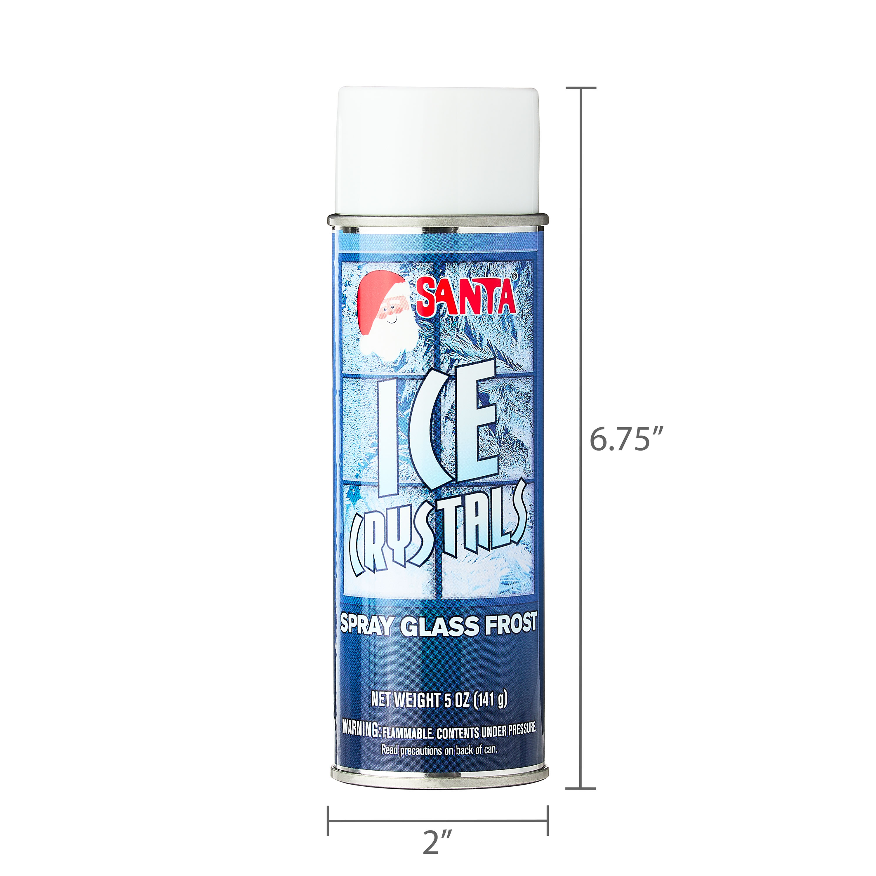 Santa Ice Crystals Net Weight 5 Ounces