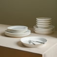 thumbnail image 5 of Stone Lain Quadro 4-Piece Pasta Bowl Set Porcelain, White, 5 of 6