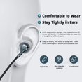 thumbnail image 4 of Auriculares Con Cable Usb-C Con Micrófono, Control De Volumen, Cancelación De Ruido, Compatibles Con Teléfonos Samsung Galaxy S24 S23 S22 Iphone De 15 Píxeles (Paquete De 2), Color Gris, 4 of 5