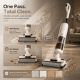thumbnail image 2 of PrettyCare Wet Dry Vacuum Cleaner, Cordless Vacuum Mop with 20KPa Suction, 180° Lie-Flat Floor Washer, Self-Cleaning Hard Floor Cleaner, 40Min Runtime, 2 of 11