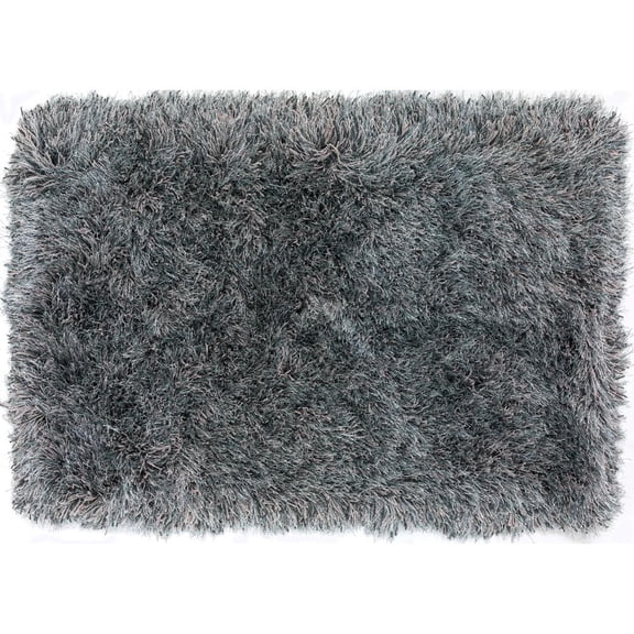 Dalyn Impact Area Rug IA100 Ia100 Pewter Pewter Monochrome Fluffy 2' x 3' Rectangle