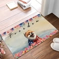 thumbnail image 2 of Freedom Pomeranian on Independence Day 4th of July Doormat Pom Dog Lover Gifts Indoor Outdoor Welcome Mat - 01005, 2 of 5