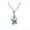 Blue, variant on Openpig Birthstone Turtle Necklace Jewelry For Women Blue Nice Processed