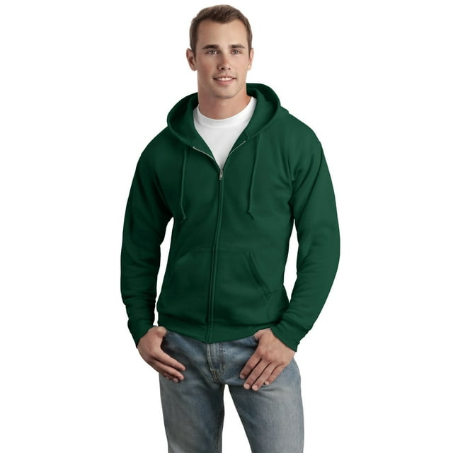 Hanes 7.8 oz. ComfortBlend EcoSmart 50/50 Capuche à Fermeture Éclair Complète