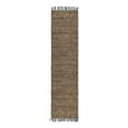 thumbnail image 3 of Unique Loom Braided Jute Collection Area Rug - Assam (2' 2" x 8' Runner Black/Natural), 3 of 7