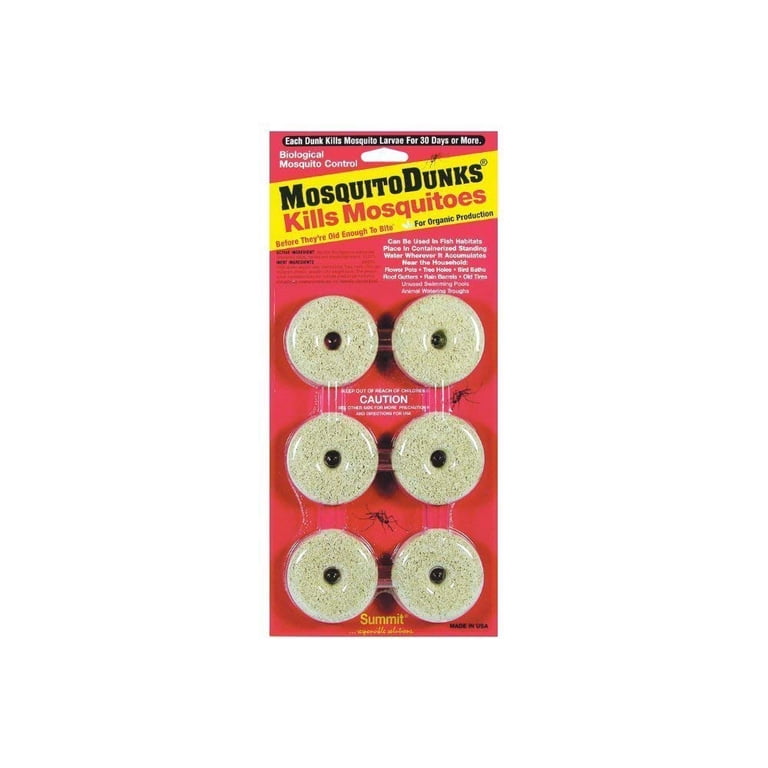 Mosquito Dunks Biological Mosquito Control, 6-Pack photo 1