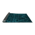 thumbnail image 2 of Ahgly Company Indoor Square Abstract Light Blue Modern Area Rugs, 3' Square, 2 of 4