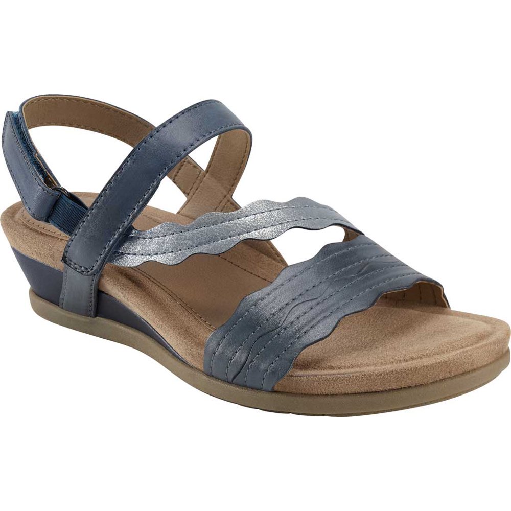 EARTH ORIGINS Women's Earth Origins Poppy Wedge Slingback Sandal